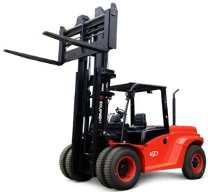 Дизельный погрузчик EP CPCD80T8 6BG1 2W300 F2200 FPSS Cab ISUZU !