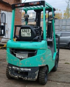 Газ-бензиновый погрузчик вилочный Mitsubishi FG15NT (БУ)